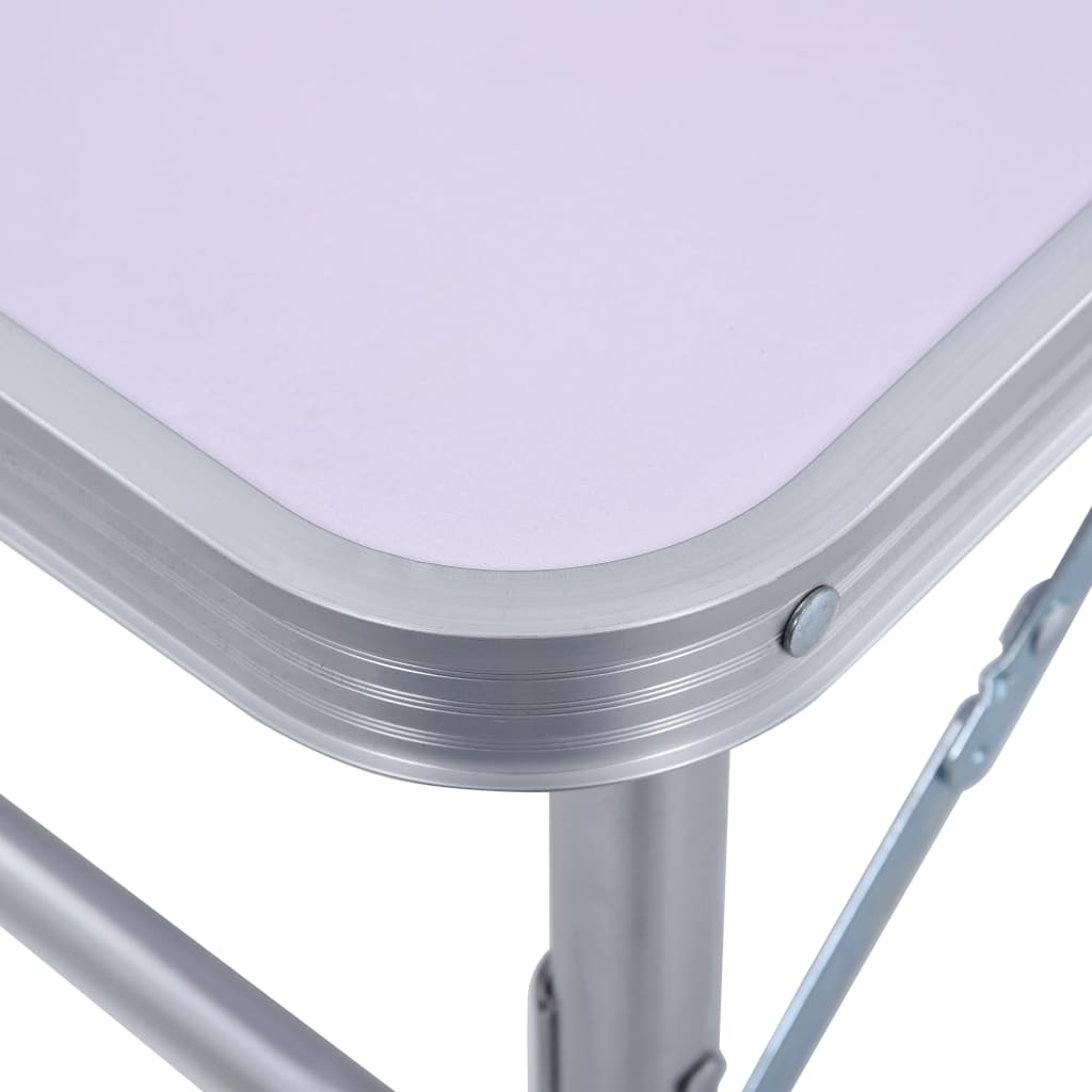 Foldbart Campingbord 60X45 Cm Aluminium