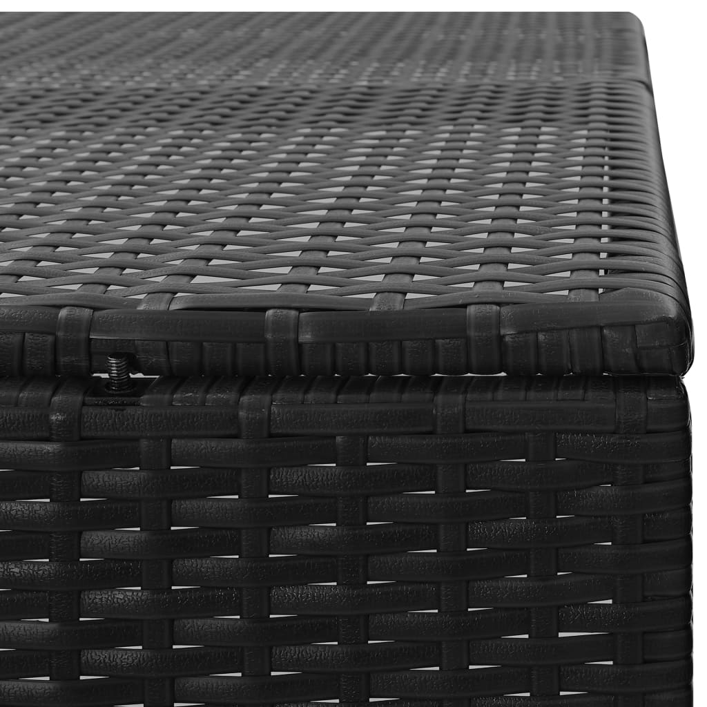 Tredobbelt Skraldespandsskjuler 229X78X120 Cm Polyrattan