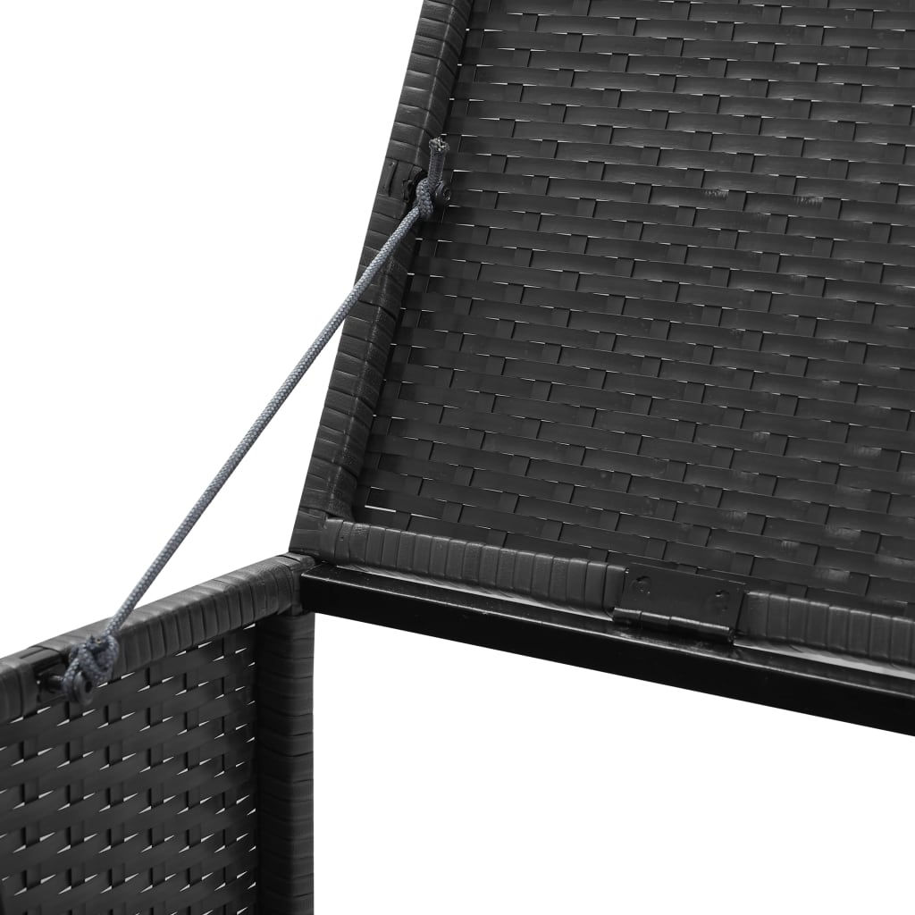 Tredobbelt Skraldespandsskjuler 229X78X120 Cm Polyrattan