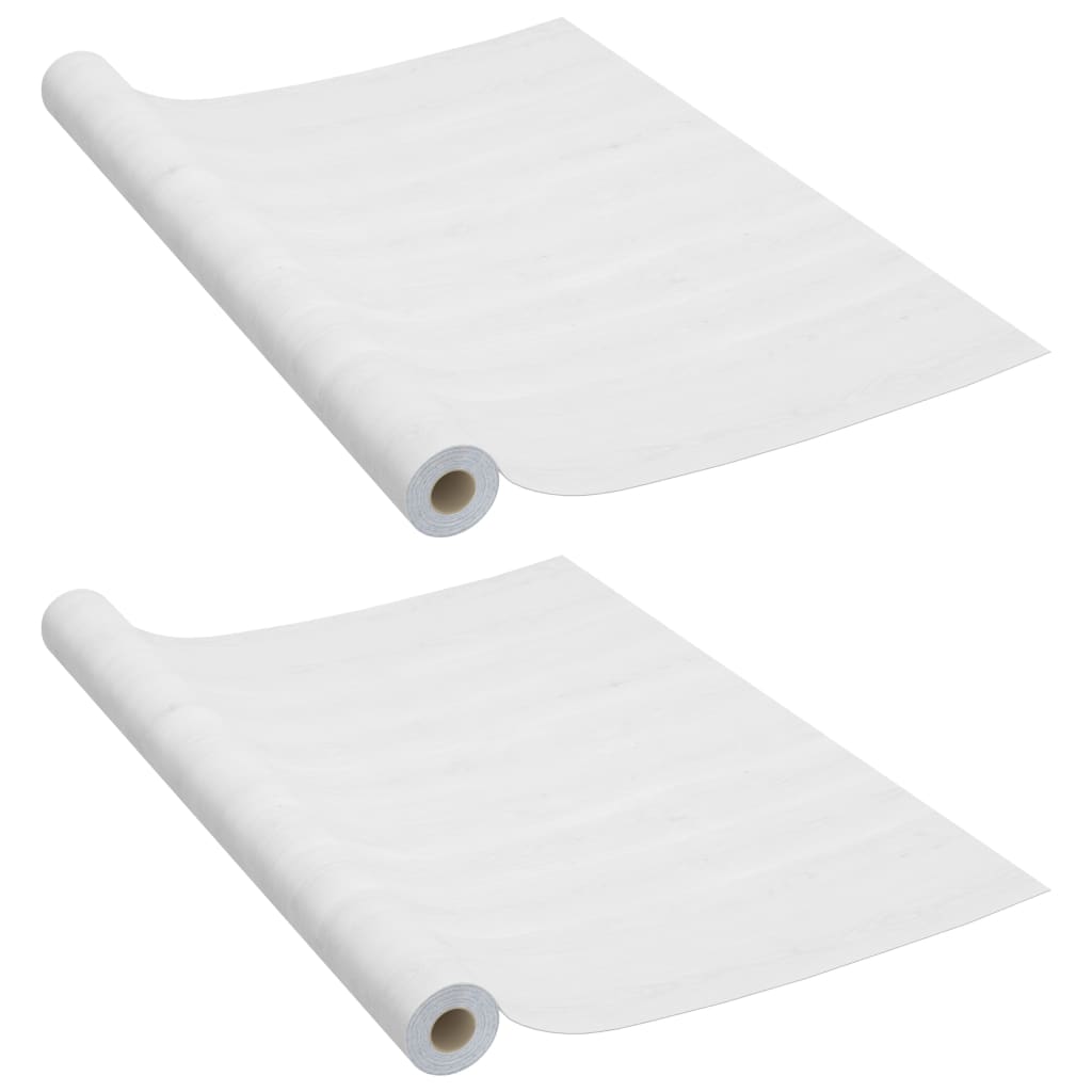 Selvklæbende Folie Til Døre 2 Stk. 210X90 Cm Pvc