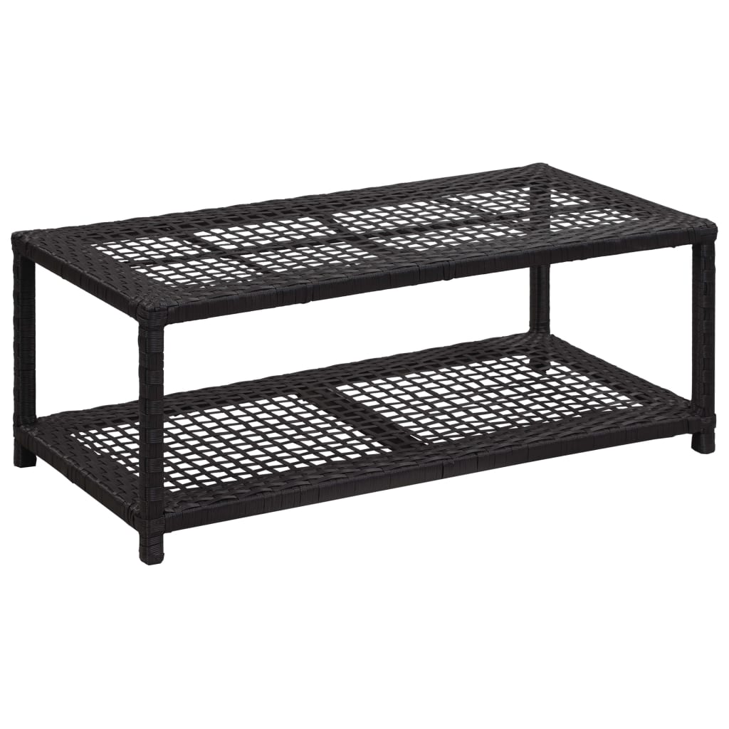 Skobænk 80X40X30 Cm Polyrattan