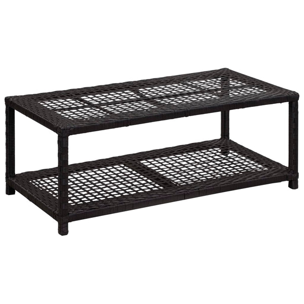 Skobænk 80X40X30 Cm Polyrattan