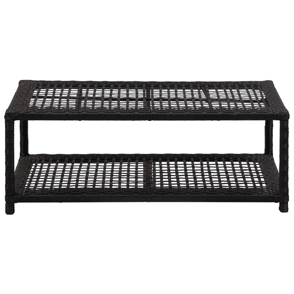 Skobænk 80X40X30 Cm Polyrattan