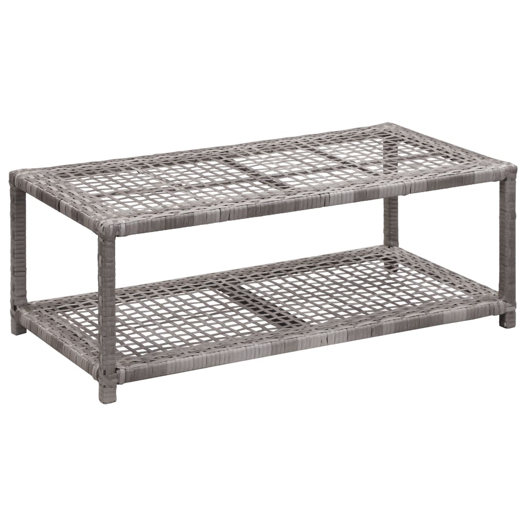 Skobænk 80X40X30 Cm Polyrattan
