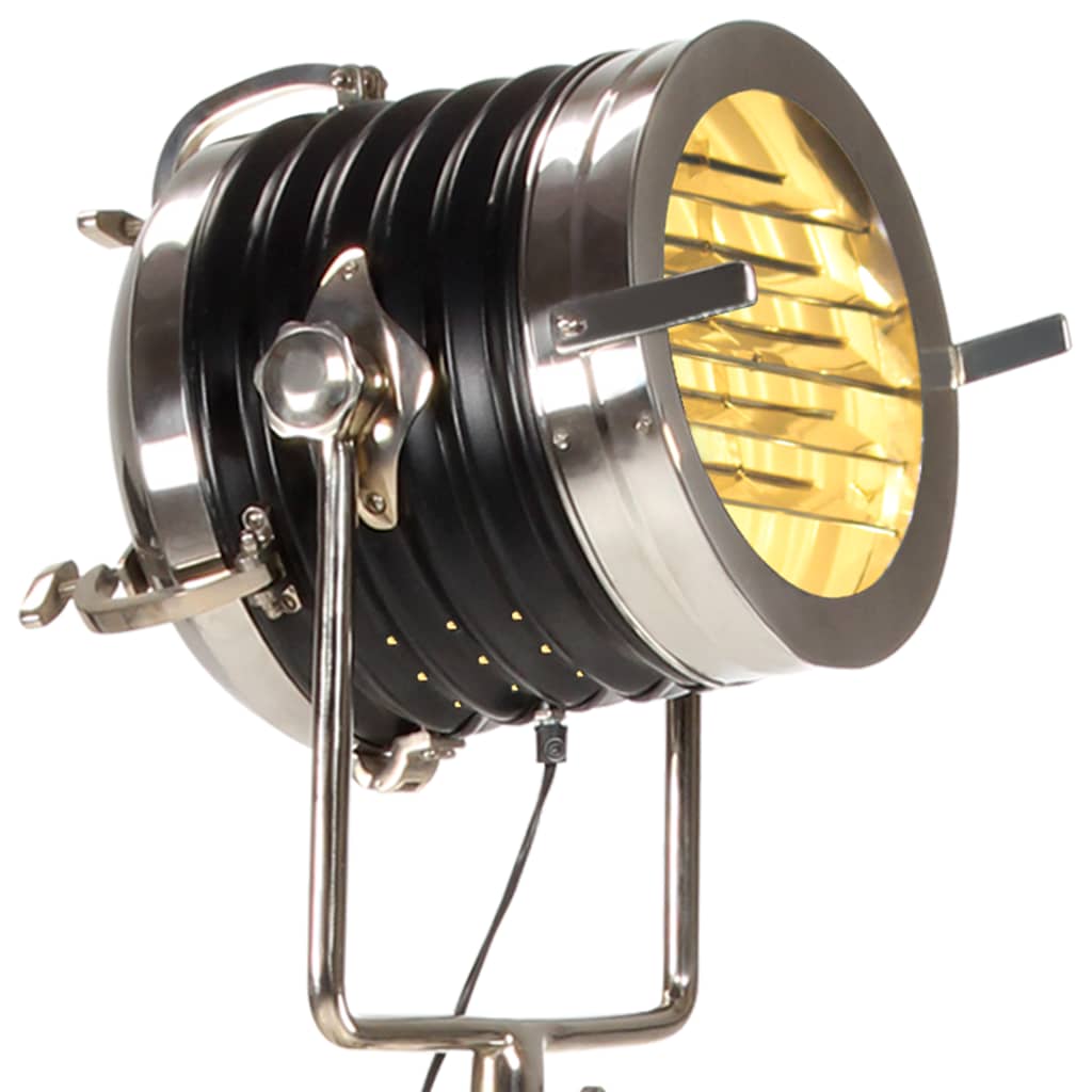 Gulvlampe Med Trefod 171 Cm Massivt Mangotræ