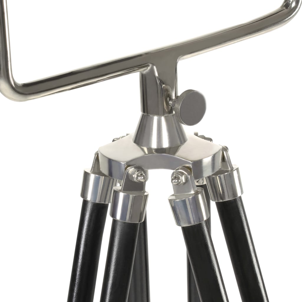 Gulvlampe Med Trefod 171 Cm Massivt Mangotræ
