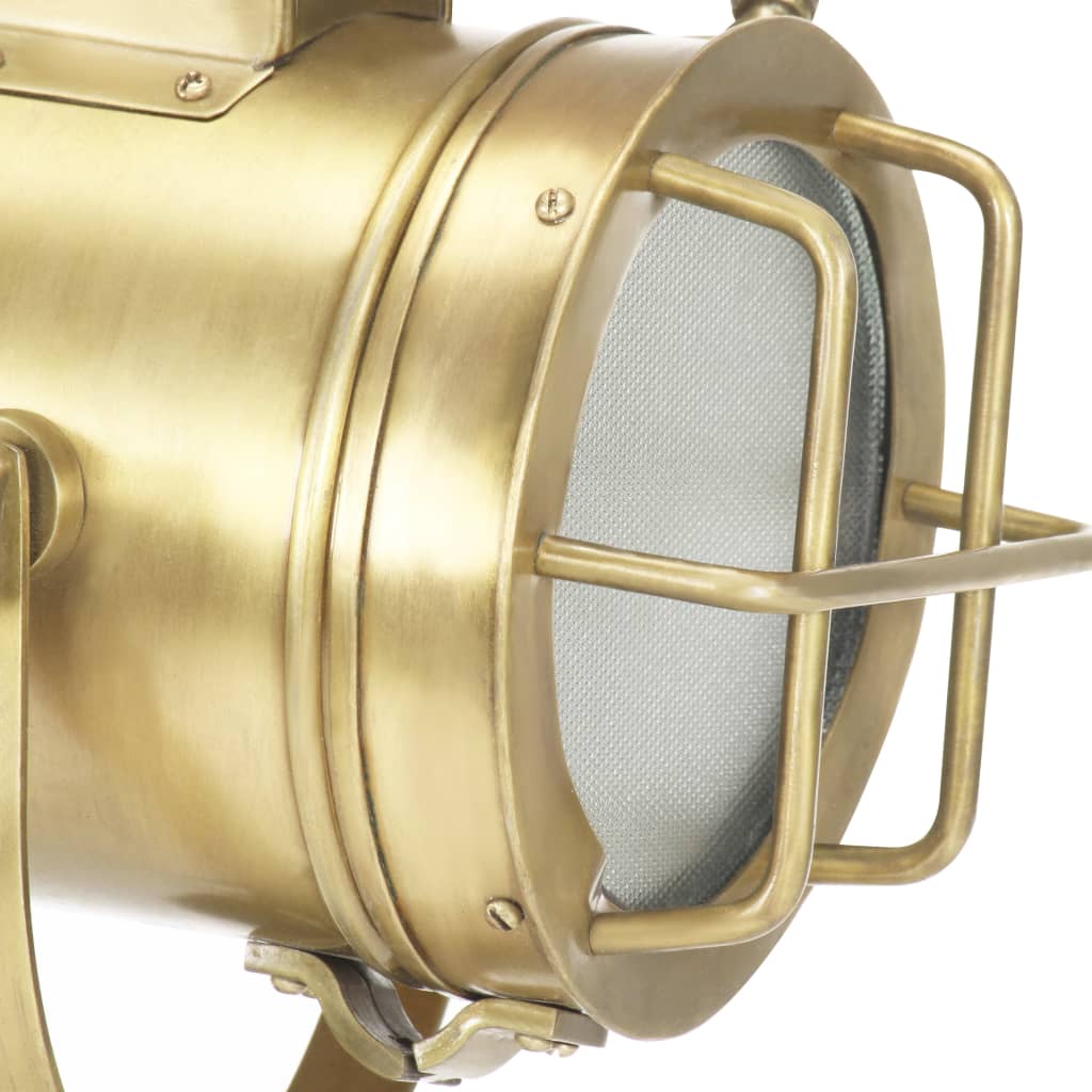 Gulvlampe Med Trefod 69 Cm Massivt Mangotræ