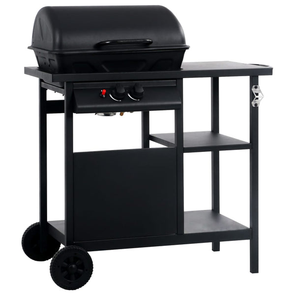 Gasgrill Med 3-Lags Sidebord