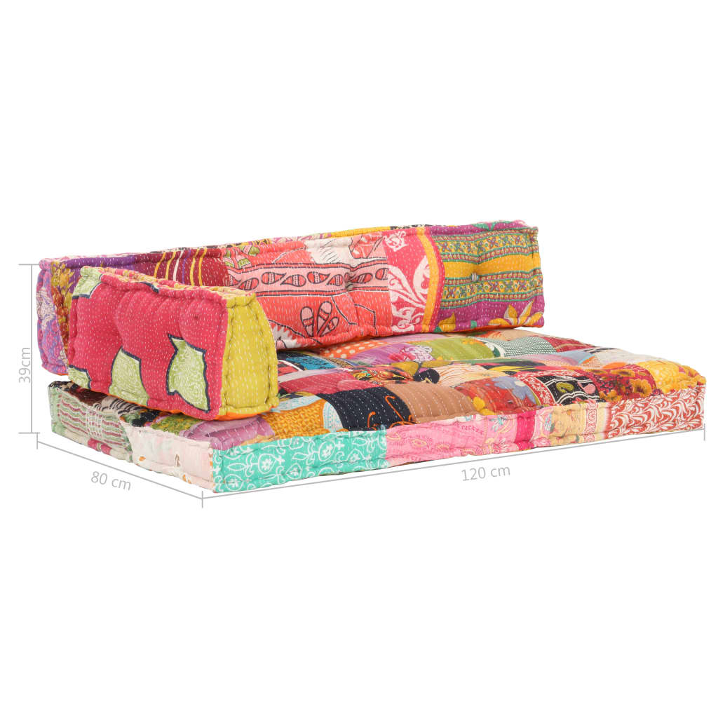 Hynde Til Pallesofa Stof Patchwork