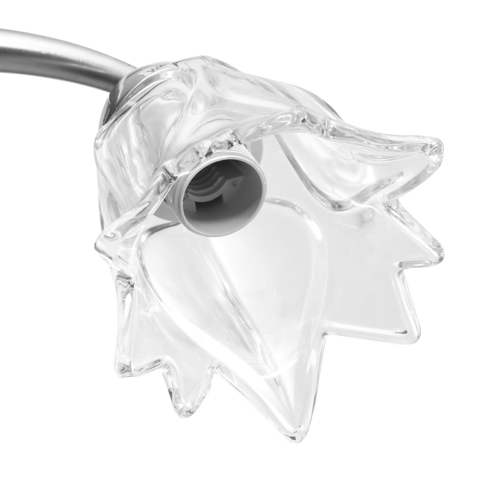 Loftlampe Transparente Glasskærme Til 3 E14-Pærer Form