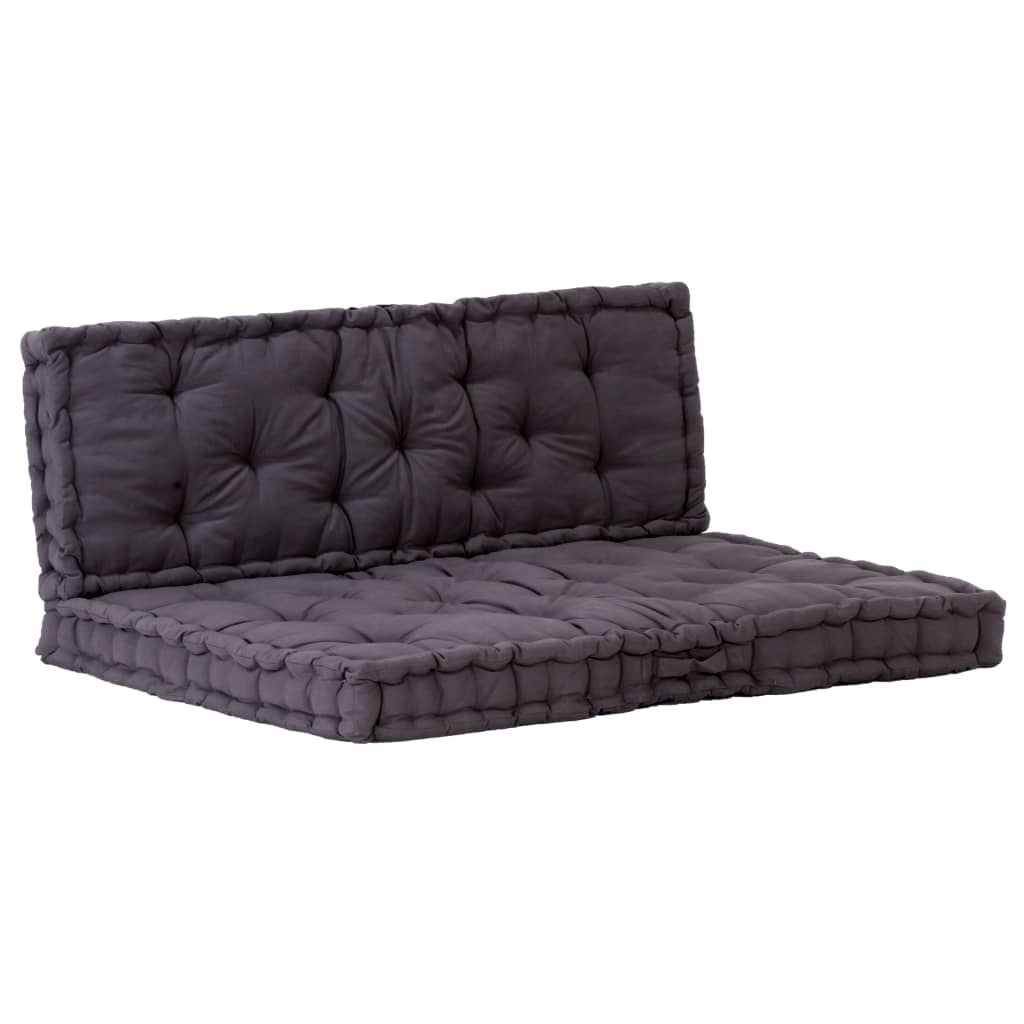 Hynder Til Pallesofa 2 Stk. Bomuld