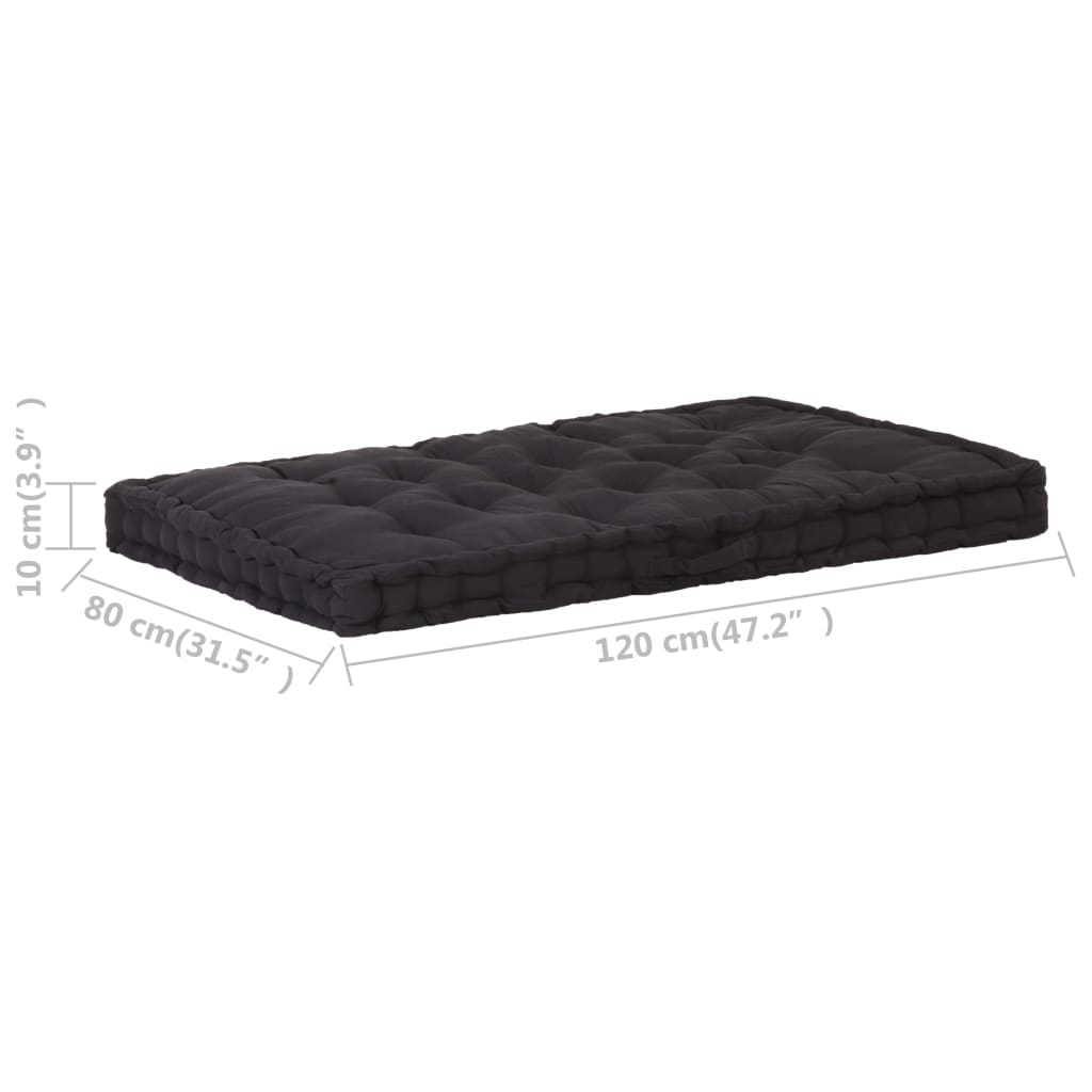 Hynder Til Pallesofa 2 Stk. Bomuld