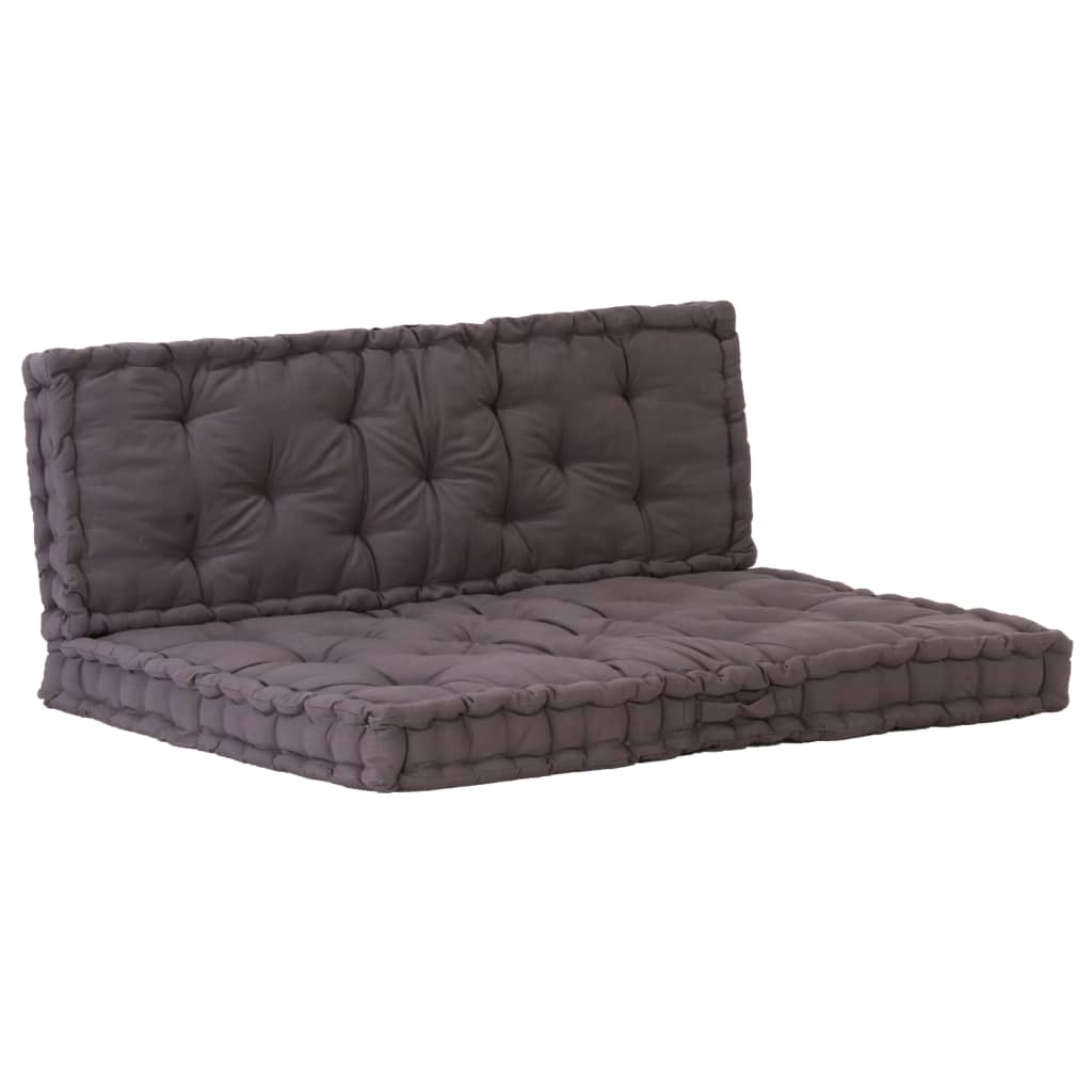 Hynder Til Pallesofa 2 Stk. Bomuld