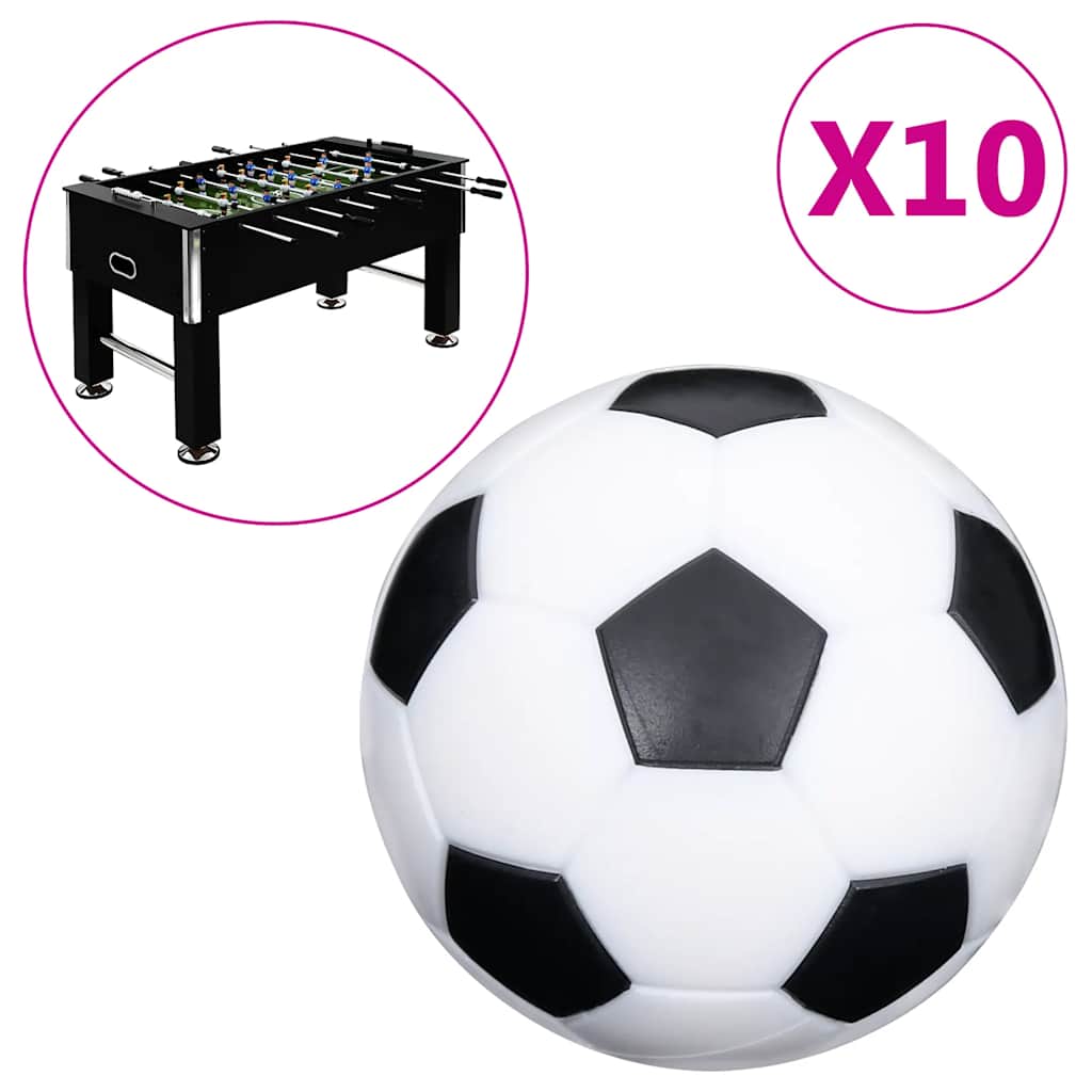 Bolde Til Bordfodbold 10 Stk. 32 Mm Abs