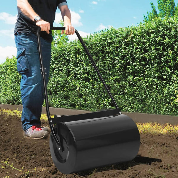 Plænetromle 63 Cm 50 L Sort