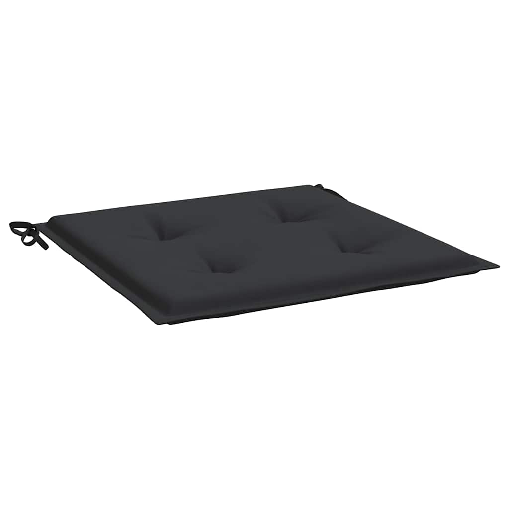 Hynder Til Havestol 2 Stk. 40X40X4 Cm Oxfordstof Sort