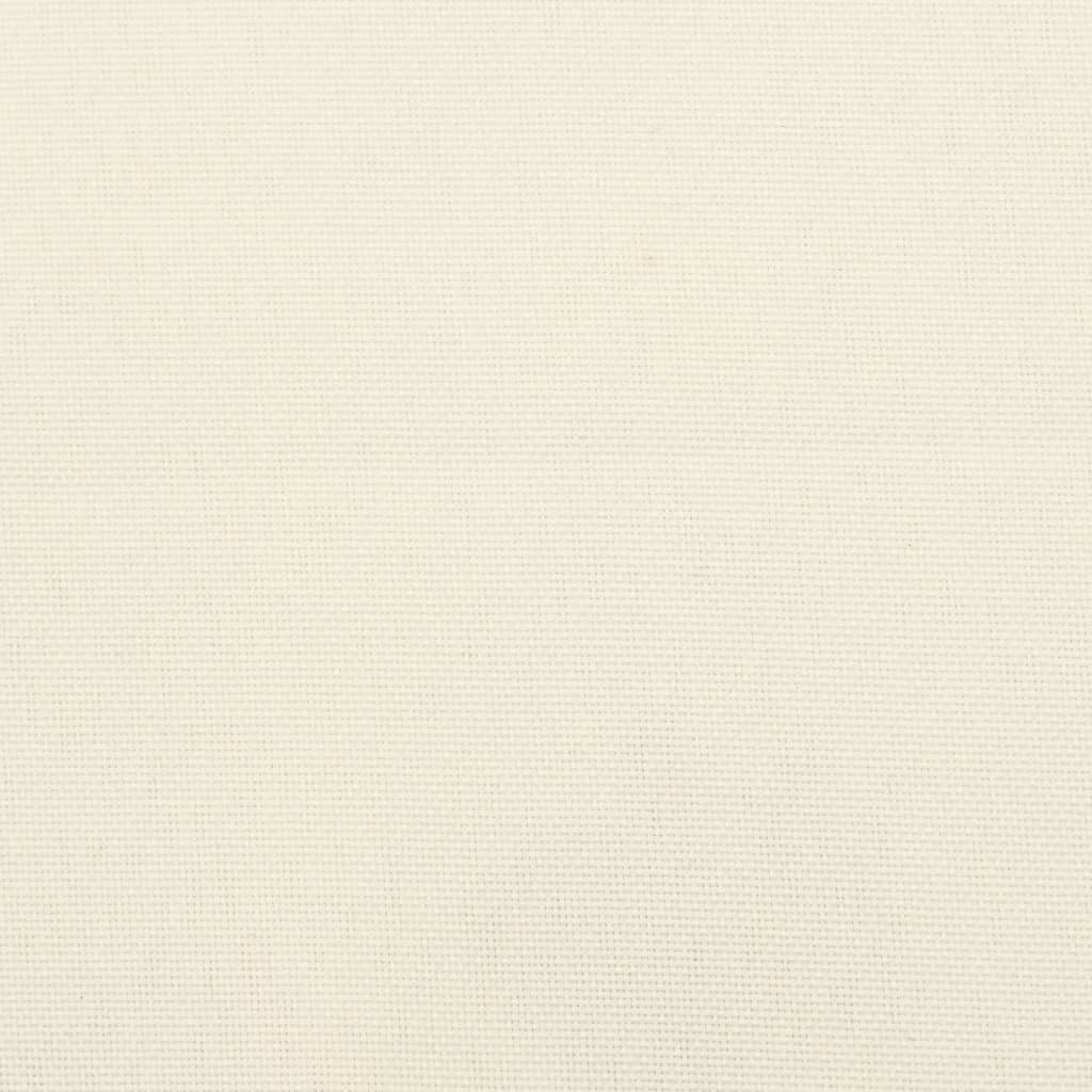 Stolehynder 2 Stk. Oxfordstof Hvid Creme