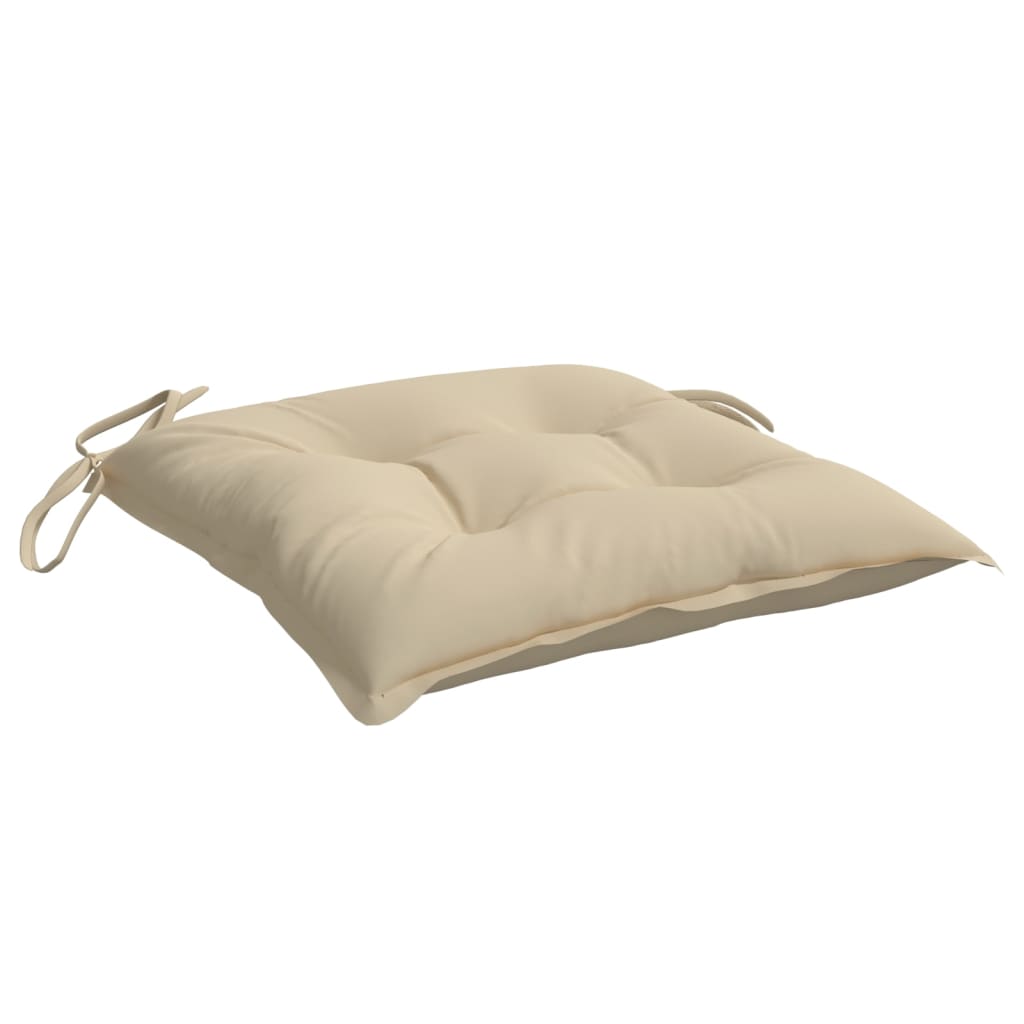 Stolehynder 2 Stk. Oxfordstof Beige