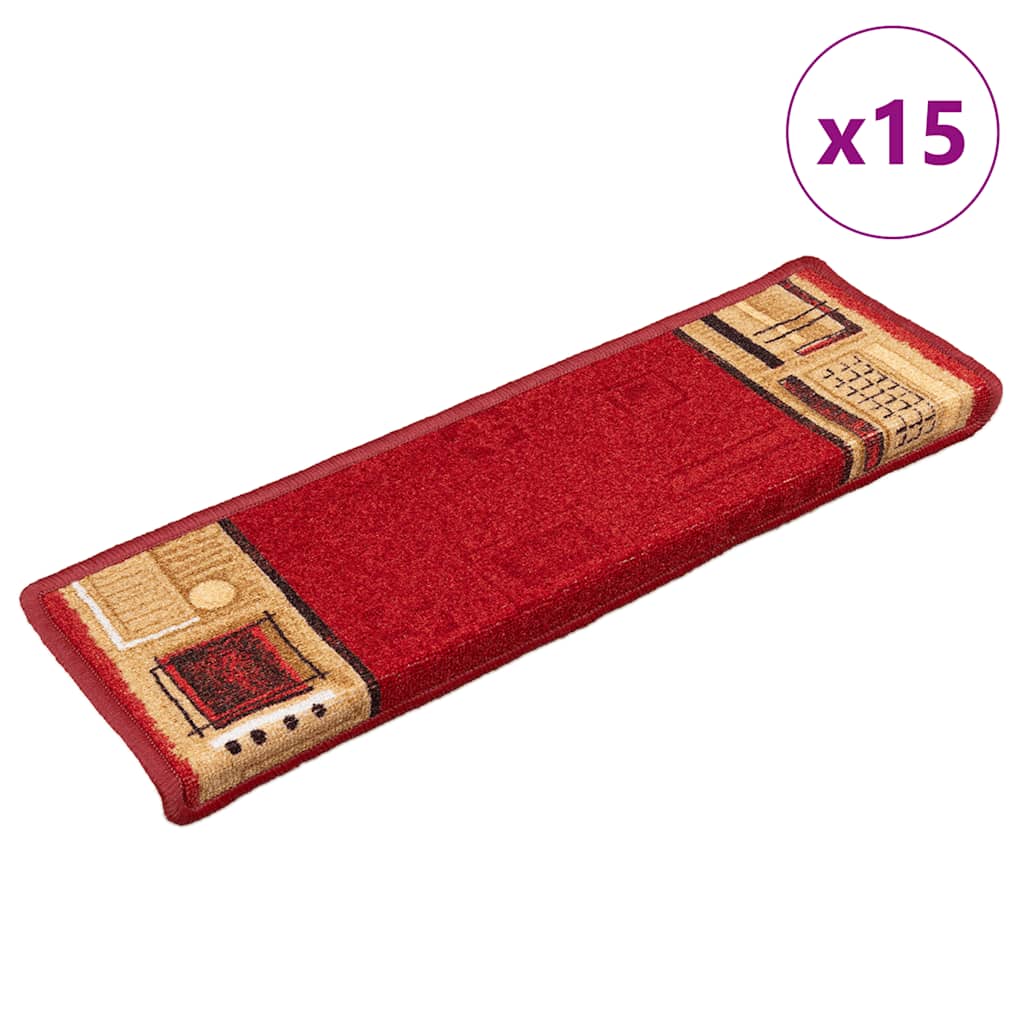 Selvklæbende Trappemåtter 10 Stk. 65X21X4 Cm