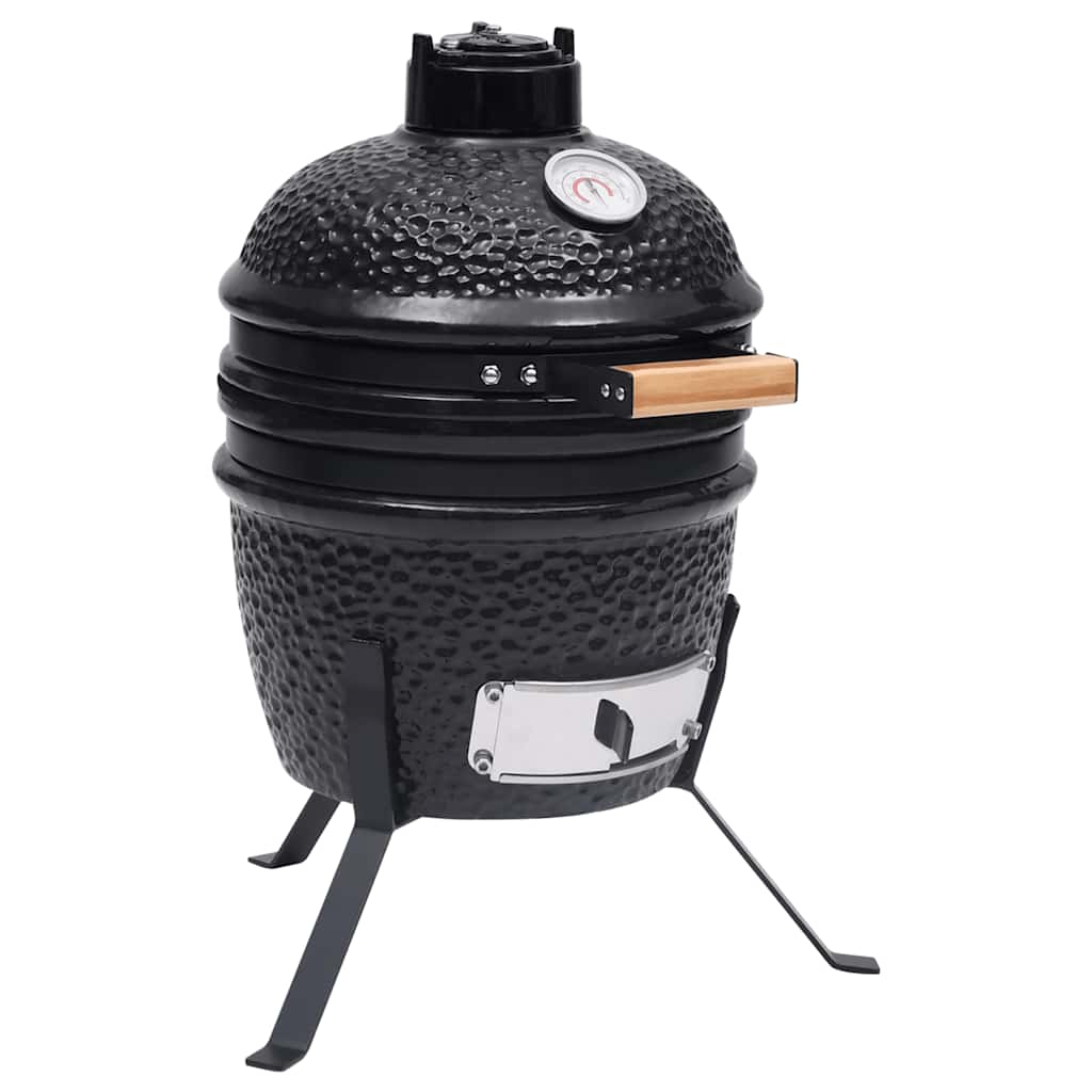 2-I-1 Kamado-Røgegrill 56 Cm Keramisk