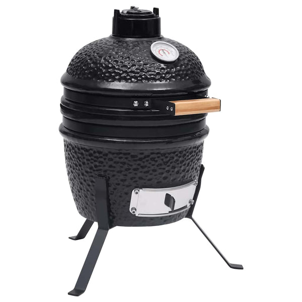 2-I-1 Kamado-Røgegrill 56 Cm Keramisk