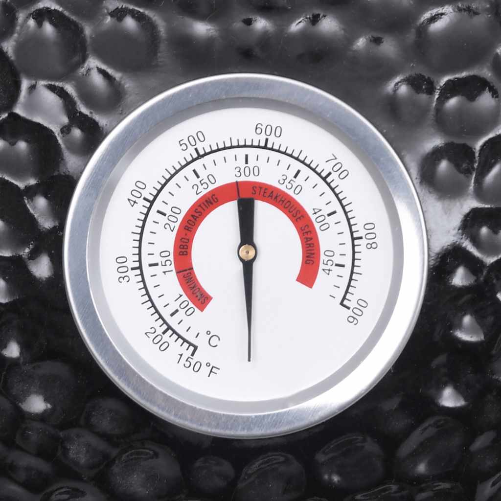 2-I-1 Kamado-Røgegrill 56 Cm Keramisk