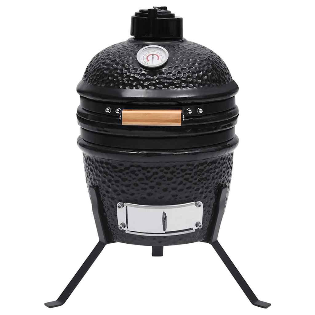 2-I-1 Kamado-Røgegrill 56 Cm Keramisk