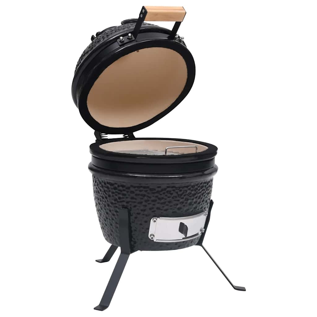 2-I-1 Kamado-Røgegrill 56 Cm Keramisk