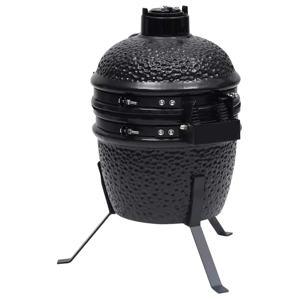 2-I-1 Kamado-Røgegrill 56 Cm Keramisk