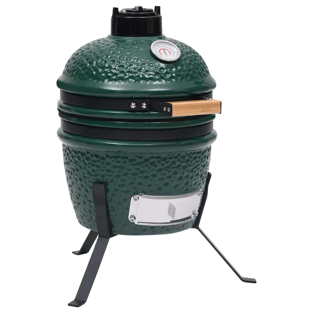 2-I-1 Kamado-Røgegrill 56 Cm Keramisk
