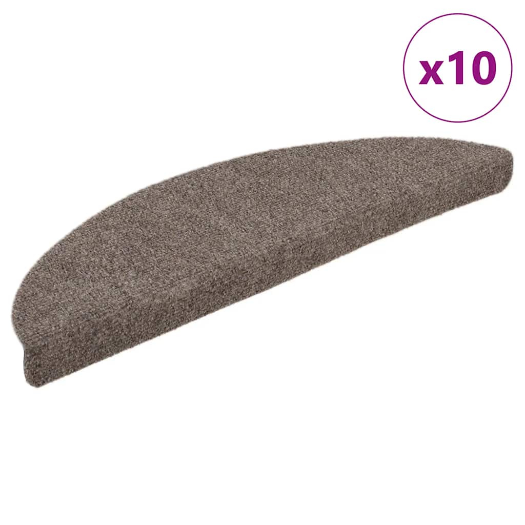 Selvklæbende Trappemåtter 15 Stk. Nålenagle Creme Beige