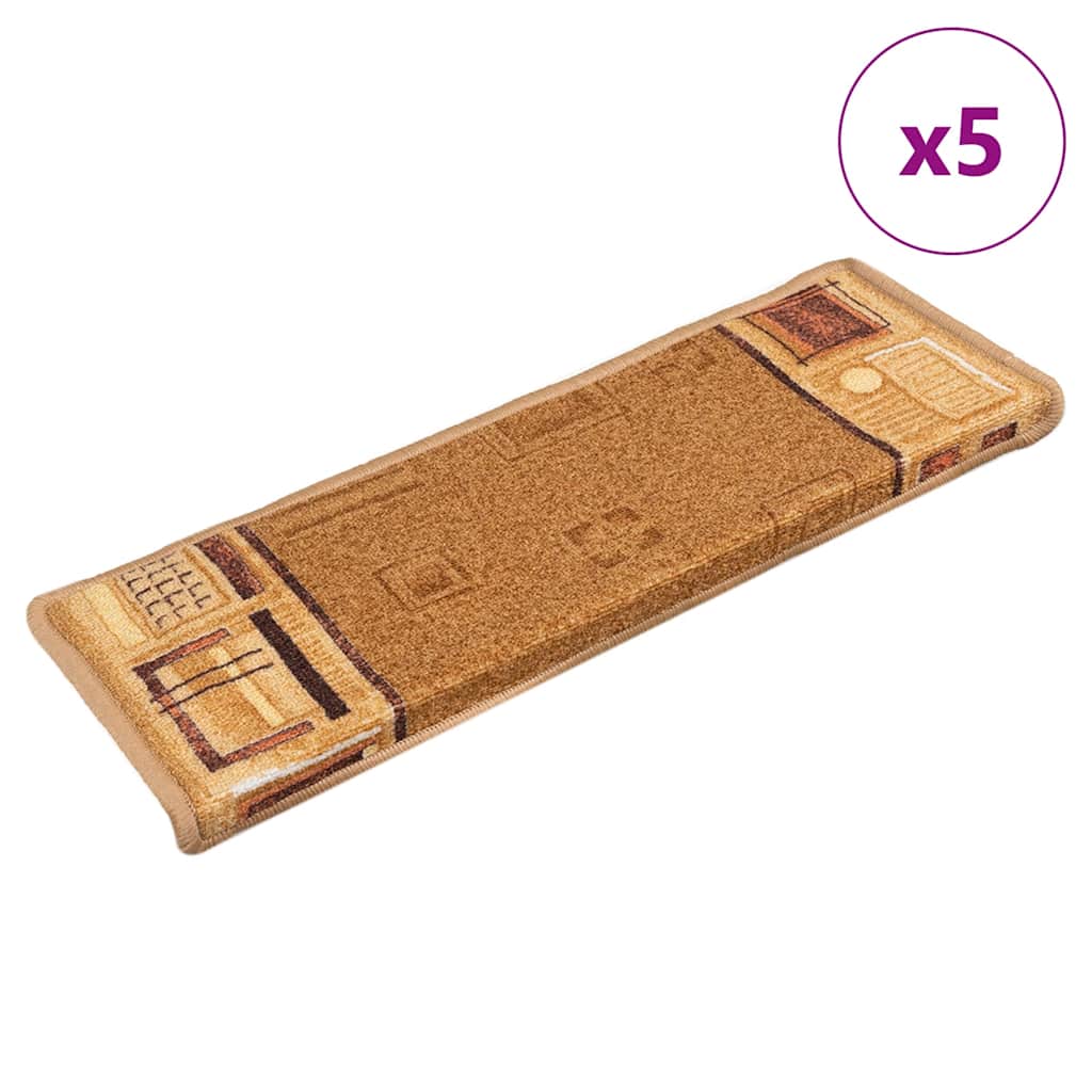 Selvklæbende Trappemåtter 10 Stk. 65X21X4 Cm