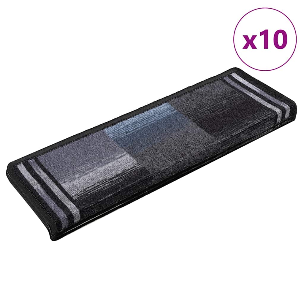 Selvklæbende Trappemåtter 10 Stk. 65X21X4 Cm
