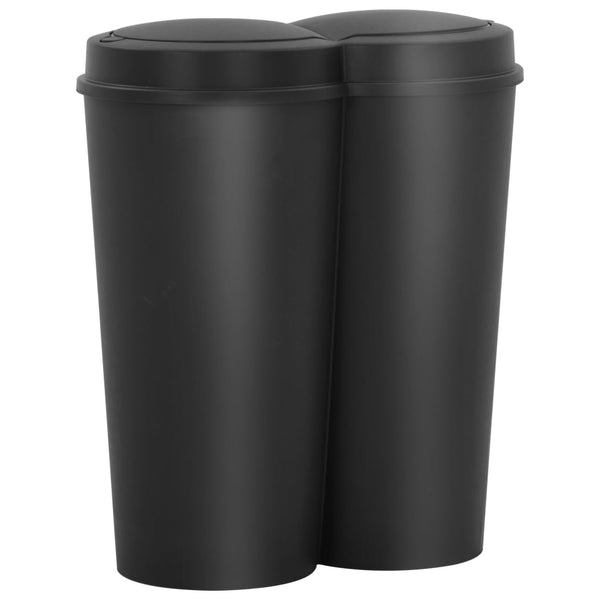 Dobbelt Affaldsspand 50 L