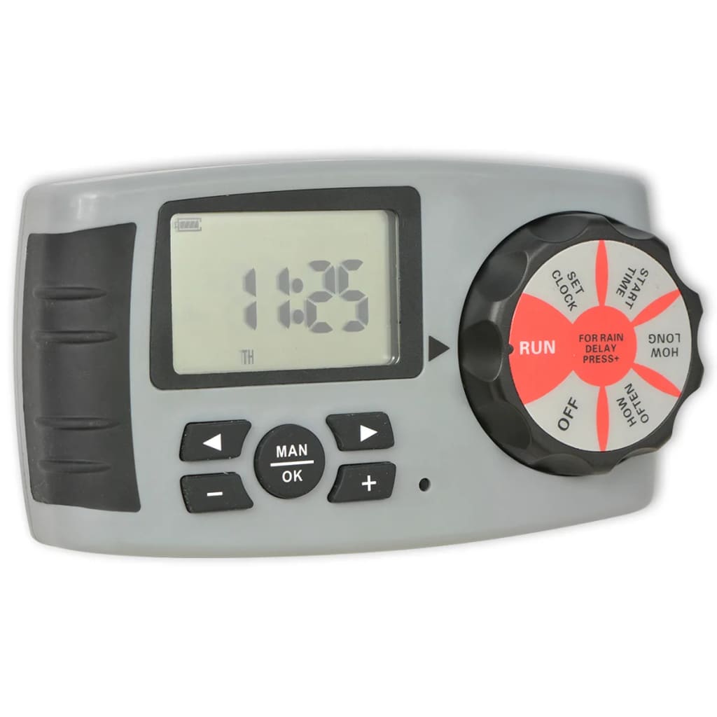 Automatisk Vandingstimer Med 4 Stationer Og Fugtsensor 3 V