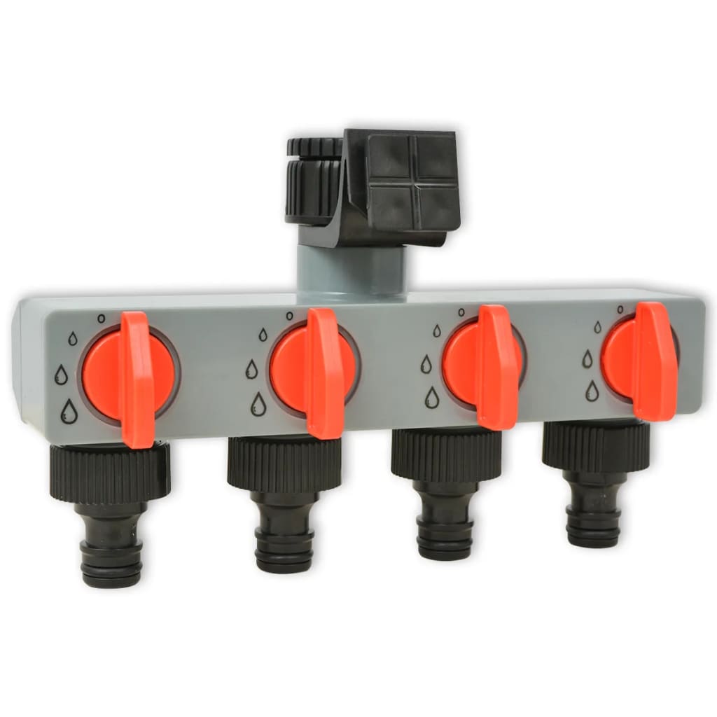 Automatisk Vandingstimer Med 4 Stationer Og Fugtsensor 3 V