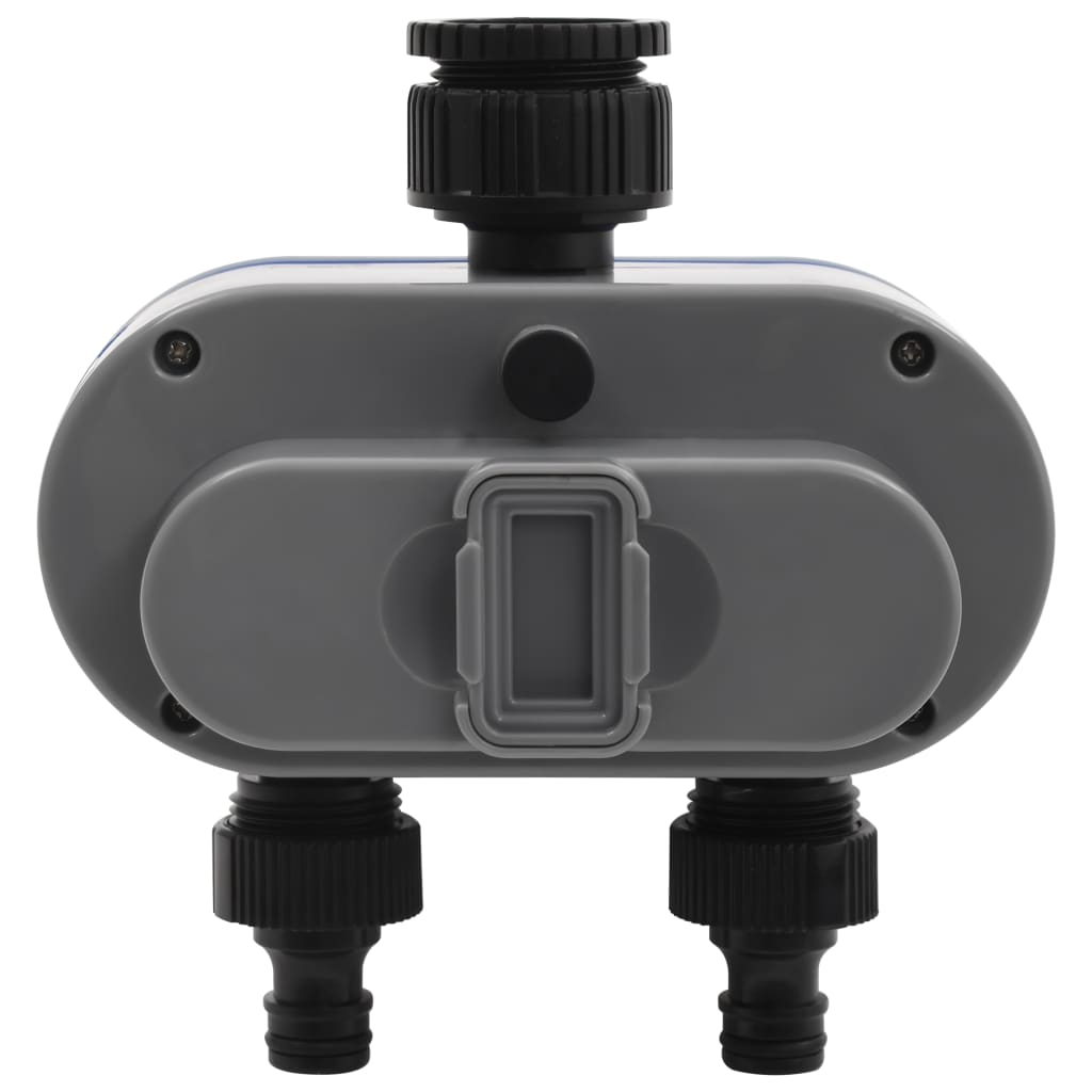 Digital Vandingstimer Med 2 Slangeudtag Og Fugtsensor