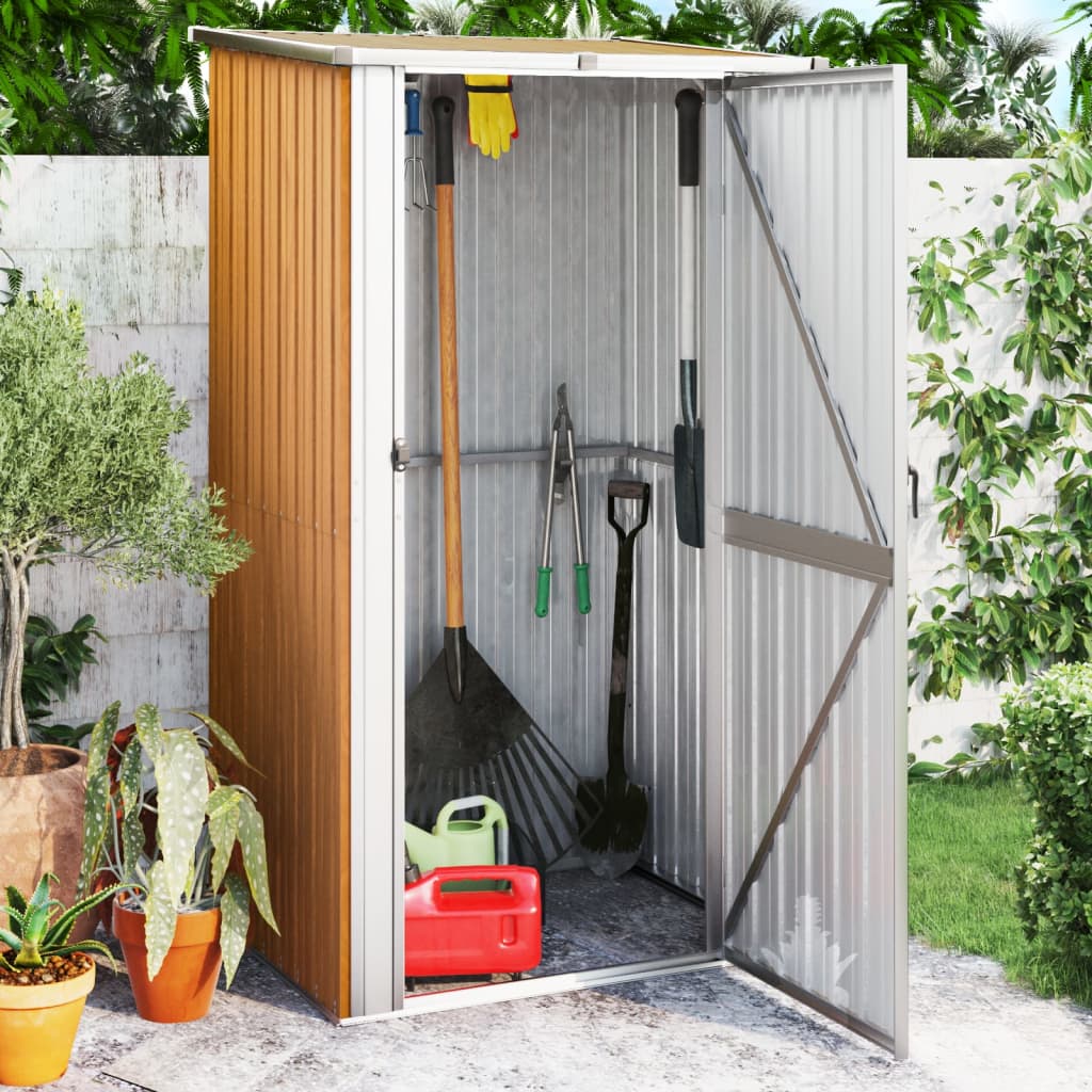 Haveskur 118,5X97X209,5 Galvaniseret Stål