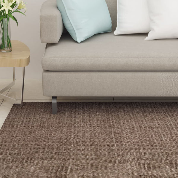 Gulvtæppe 66X200 Cm Naturlig Sisal Brun