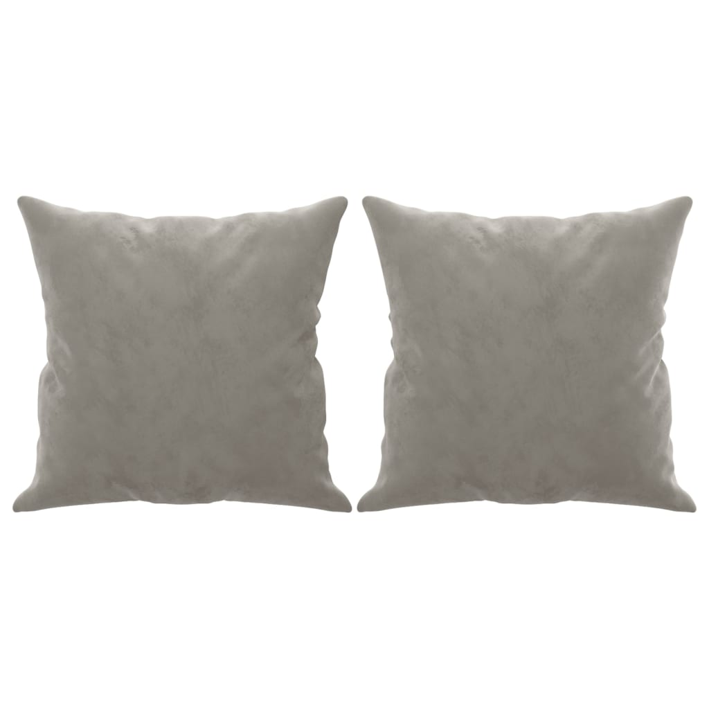 Pyntepuder 2 Stk. 40X40 Cm Velour