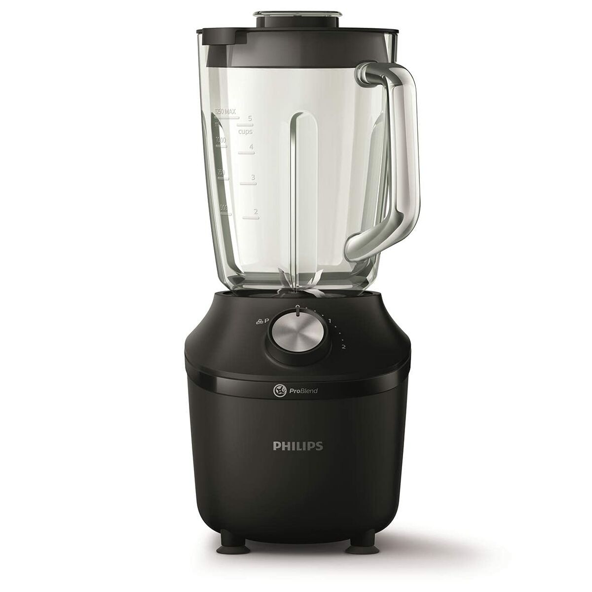 Kop-blender Philips 600W 600 W 2 L Sort