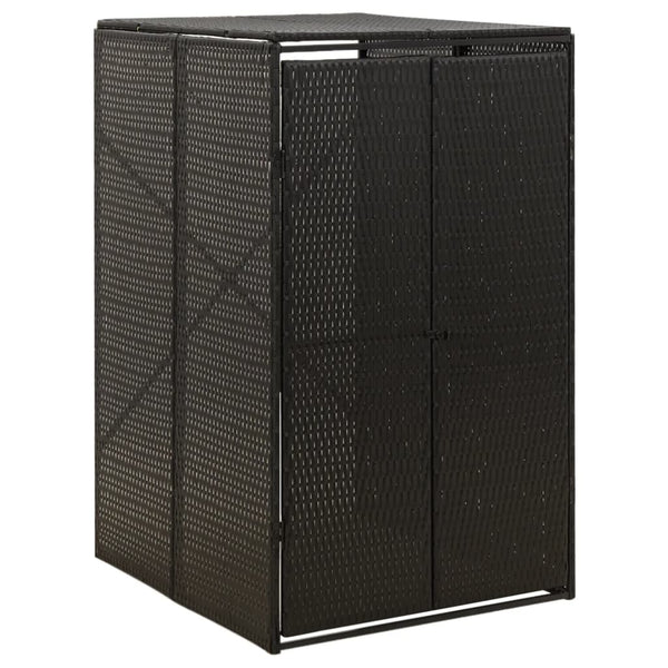 Skraldespandsskjuler 70X80X117 Cm Polyrattan