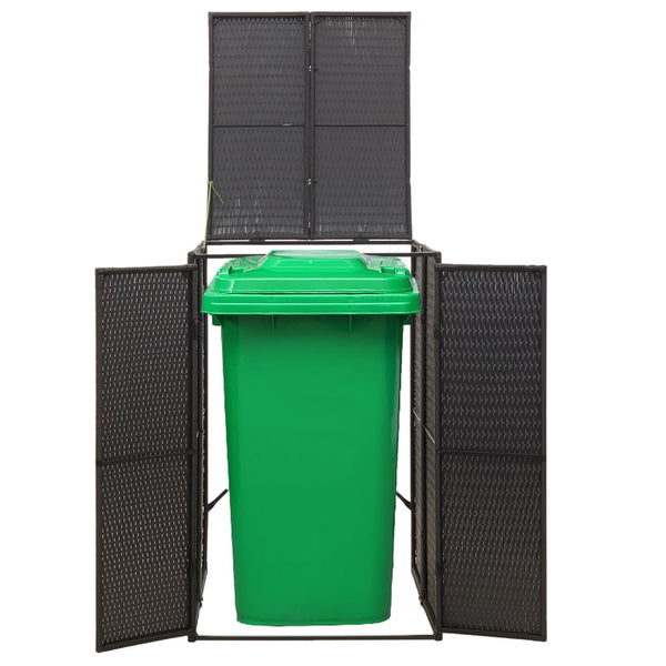 Skraldespandsskjuler 70X80X117 Cm Polyrattan