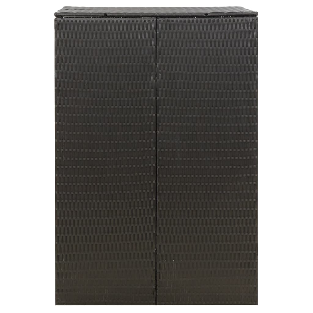 Skraldespandsskjuler 70X80X117 Cm Polyrattan