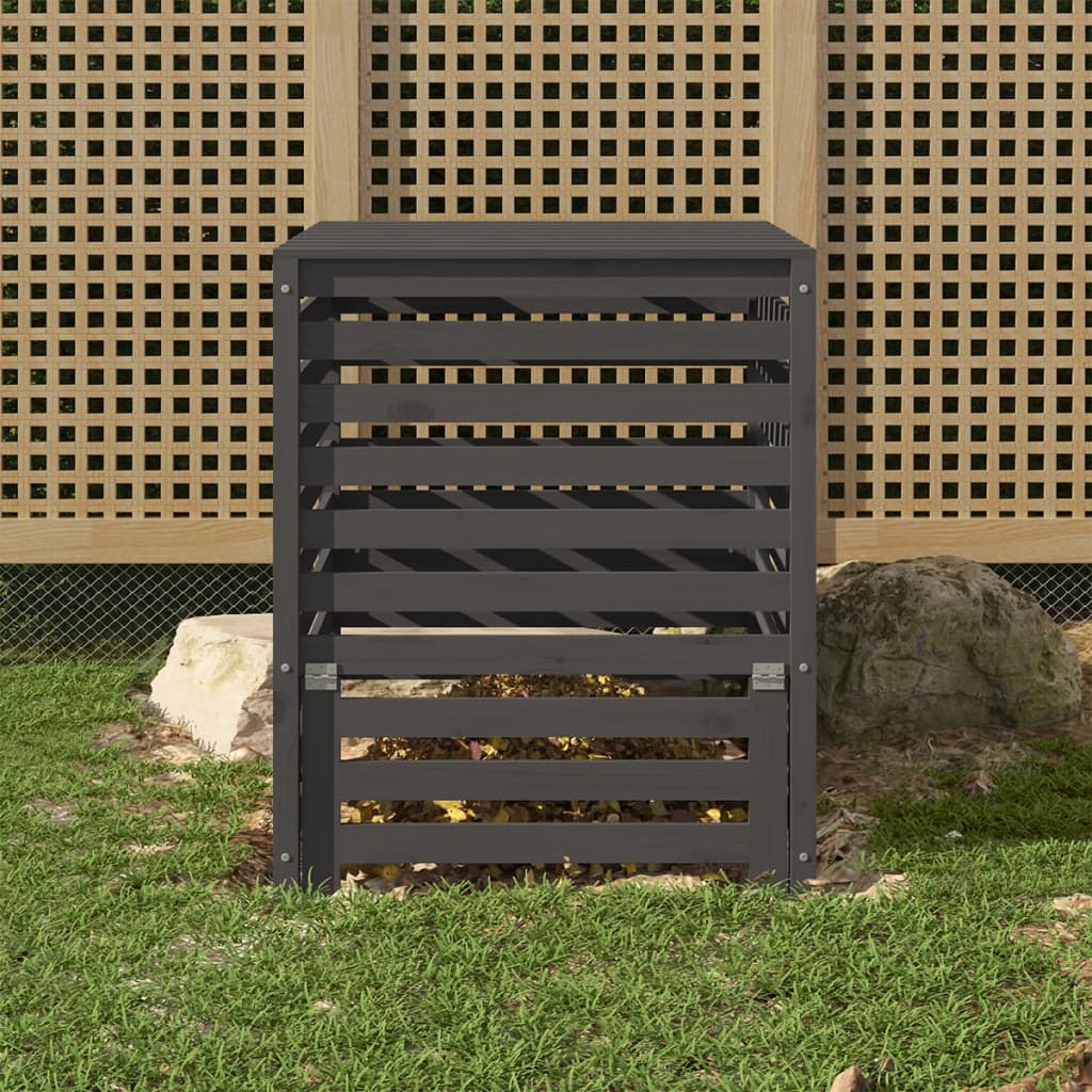 Kompostbeholder 82,5X82,5X99,5 Cm Massivt Douglasgran