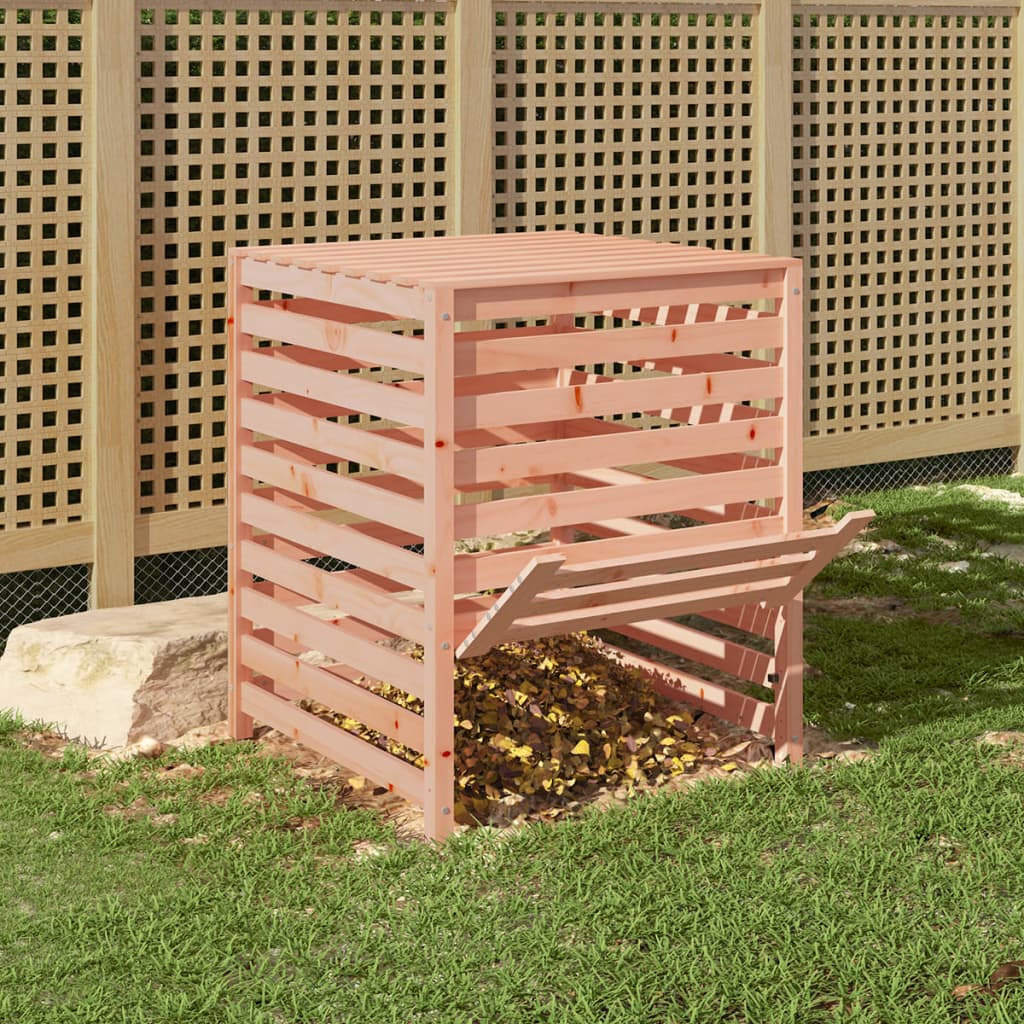 Kompostbeholder 82,5X82,5X99,5 Cm Massivt Douglasgran