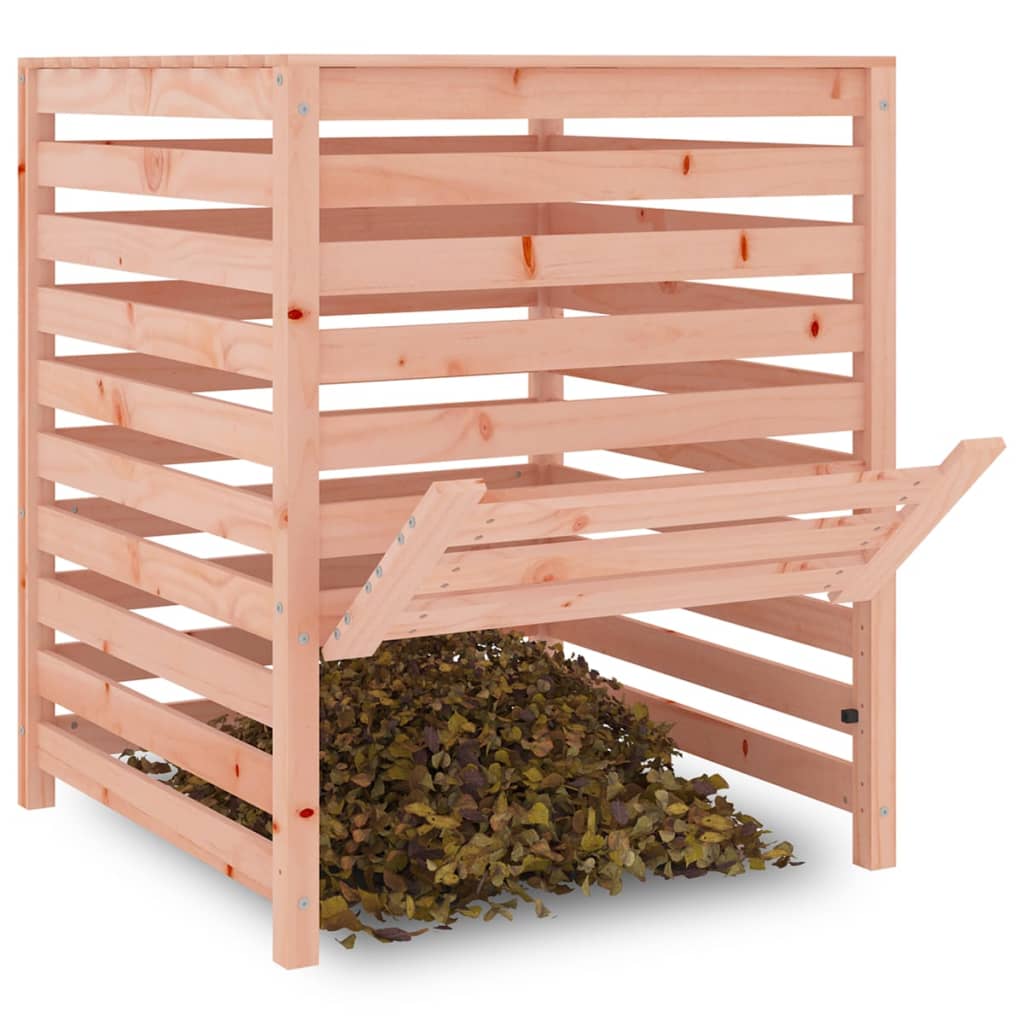 Kompostbeholder 82,5X82,5X99,5 Cm Massivt Douglasgran
