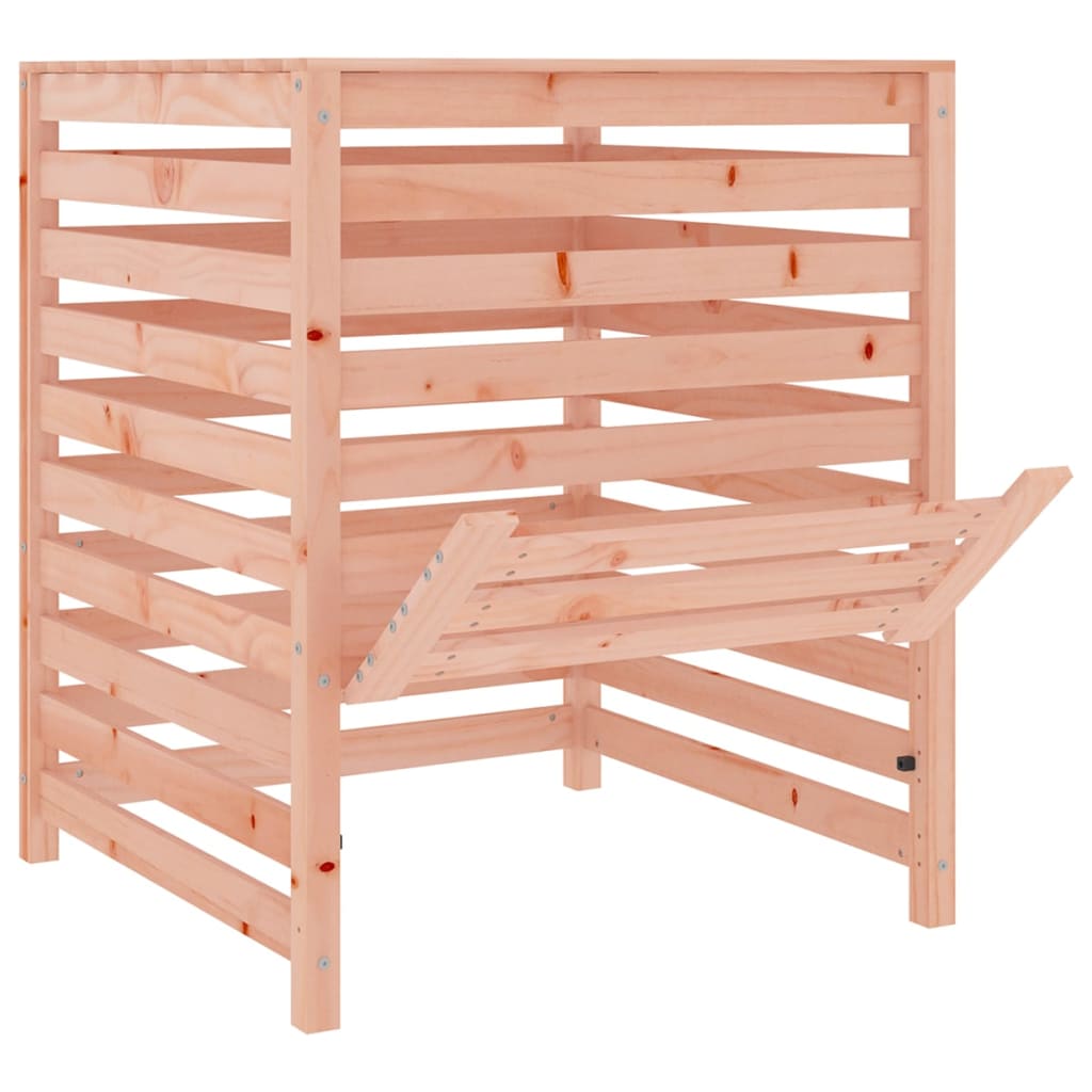 Kompostbeholder 82,5X82,5X99,5 Cm Massivt Douglasgran