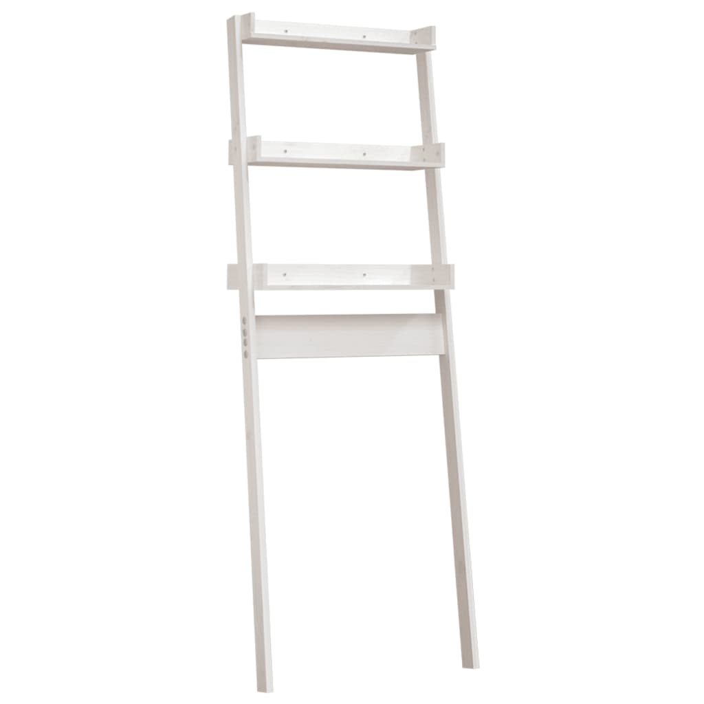 Toiletstativ 63,5X32X179 Cm Massivt Fyrretræ