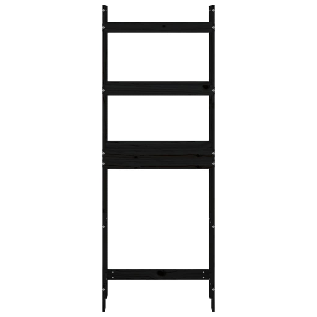Toiletstativ 63X26X171 Cm Massivt Fyrretræ